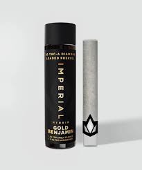 IMPERIAL 2G PREROLLS / GOLD BENJAMIN - HYBRID 1.5G THC .5G DIAMONDS